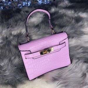 LAVENDER SHEIN “BABY BIRKIN” PURSE💜💜